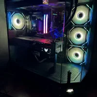 کیس گیمینگ فول پرچمدار cpu 9800x3d