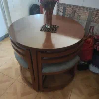 میز ناهارخوری ۴نفره شیک و کم جا