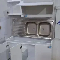 کابینت زیر سینک و سینک ظرفشویی در همه ابعاد
