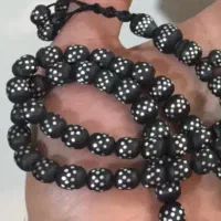 تسبیح نقره کوب