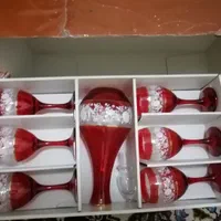 تعدادی ظرف بلور خارجی|ظروف سرو و پذیرایی|اصفهان, رزمندگان|دیوار