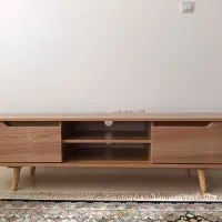 فروش میز TV ام دی اف پایه چوب نو|میز تلویزیون|اقلید, |دیوار