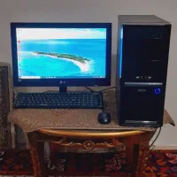 کامپیوتر. کیس. مانیتور 20 اینج LJ . کامپیوتر کامل