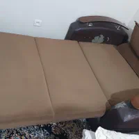 مبل نشیمن دو نفره، تختخواب شو، تختخواب برای یک نفر|تخت و سرویس خواب|اسلام‌شهر, شهرک مفیدی|دیوار