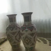گلدان چینی سنتی دستی|صنایع دستی و سایر لوازم تزئینی|تهران, سلسبیل شمالی|دیوار