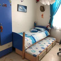 ست کامل اتاق خواب نوجوان با تخت مهمان و فرش و پرده|تخت و سرویس خواب|تهران, دروس|دیوار