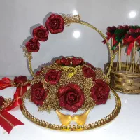 دیزاین سینی حنا و استند خاص و زیبا|صنایع دستی و سایر لوازم تزئینی|اهواز, کوروش|دیوار