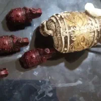 مجسمه فیل ۷تایی جنس پلی استر|مجسمه، تندیس، ماکت|شاهین‌شهر, شهرک گلدیس|دیوار