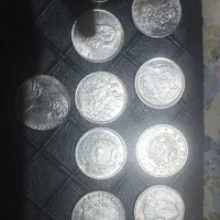 سکه دلار امریکا نقره قدیمی