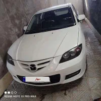 مزدا 3 تیپ 3 سفید|خودرو سواری و وانت|مهریز, |دیوار