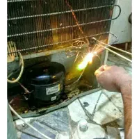 تعمیریخچال ساز. شارژ گاز ونواردوردرب