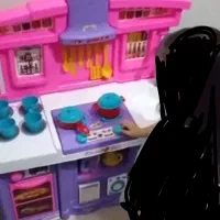 آشپز خانه بیبی بورن باتری خور