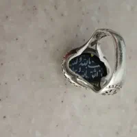 انگشتر نقره با نگین حدید|بدلیجات|بندرعباس, |دیوار