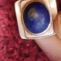 انگشتر نقره مردانه قدیمی  دست ساز