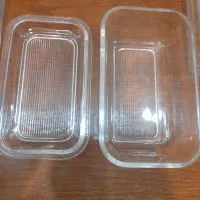 دوتا  ظرف پنیر   قدیمی  استفاده نشده