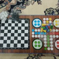 تخته سه گانه شطرنج منج کشمکش