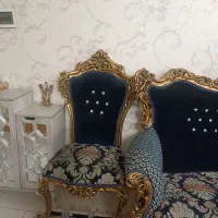 مبل سلطنتی ۹ نفره همراه با دو عدد میزبان|مبلمان خانگی و میز عسلی|تهران, شکوفه (عبدل آباد)|دیوار