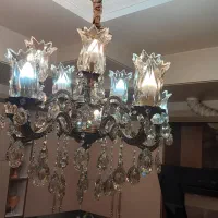 لوستر  برنز ۱۰ شاخه و ۱۲شاخه|لوستر و چراغ آویز|تهران, گلستان (شهرک راه آهن)|دیوار