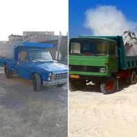 حمل نخاله و مصالح با نیسان