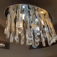 دو عدد لوستر کارکرده بدون نقص