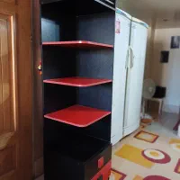 ویترین و کتابخانه|کتابخانه، شلف، قفسه‌های دیواری|اصفهان, شهشهان|دیوار