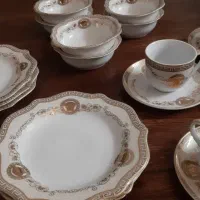 سرویس چینی گلدکیش طرح ورساچه|ظروف سرو و پذیرایی|مشهد, هفت تیر (حافظ)|دیوار