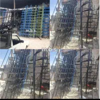 نردبان پله آهنی سبک یکطرف نرده بارنگ قیمت اقتصادی|مصالح و تجهیزات ساختمان|تهران, آذری|دیوار