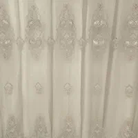 پرده صاف ترکیه با زیر پرده