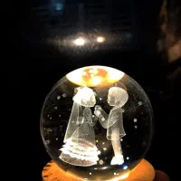 گوی چراغ خواب شیشه ای|ریسه و چراغ تزئینی|بیرجند, |دیوار