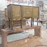 کنسول ۱۴۰ روکش چوب