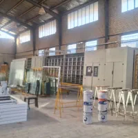 دستگاه شستشوی شیشه و پرس پنل ایستاده ۲ متر