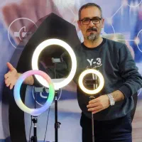 سه پایه و رینگ لایت|دوربین عکاسی و فیلم‌برداری|ارومیه, |دیوار