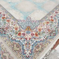 فرش 12متری جفت اصل 700شانه تراکم 2550در حد نو|فرش|تربت جام, مطهری|دیوار