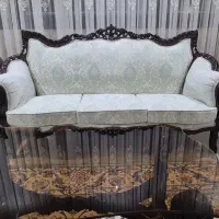 مبل سلطنتی چوبی  ۹ نفره درجه یک میلانو