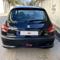 206هاچبک مدل۸۹ درجه یک|خودرو سواری و وانت|مینودشت, |دیوار