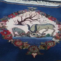 تابلو فرش جنگلی