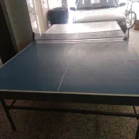 میز تنیس چرخ دار و تاشو