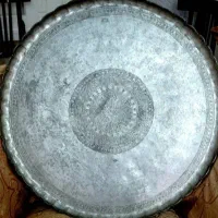 سینی نقش برجسته مسی