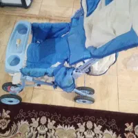 کالسکه نوزاد کارکذده 500تومن|کالسکه و لوازم جانبی|یزد, |دیوار