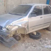 پراید تصادفی کم ضرب۹۰
