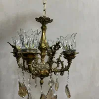 یک جفت لوستر برنز