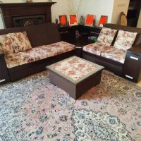 مبل راحتی ۵نفره کنسول دار