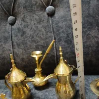قهوه جوش برنجی برنزی برنزظروف آشپزخانه دکوری مجسمه|کلکسیون اشیاء عتیقه|تهران, افسریه جنوبی|دیوار