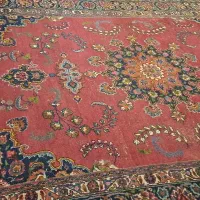 فرش دستباف عتیقه یک جفت ۶ متری