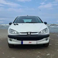 پژو۲۰۶ سفید|خودرو سواری و وانت|خرم‌آباد (تنکابن), |دیوار