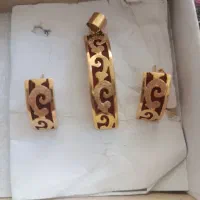 نیم ست طلا یک درصد تابلو