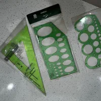 خط کش و شابلون مهندسی،معماری،نقشه کشی و ..