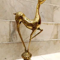 دوعدد مجسمه برنجی|مجسمه، تندیس، ماکت|سبزوار, توحیدشهر|دیوار