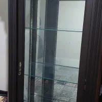 ویترین چوبی ۳ طبقه شیشه ای|بوفه، ویترین، کنسول|تهران, علم و صنعت|دیوار