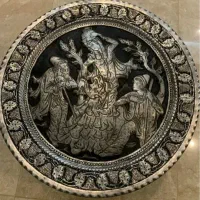 سینی و دیوار کوب مسی